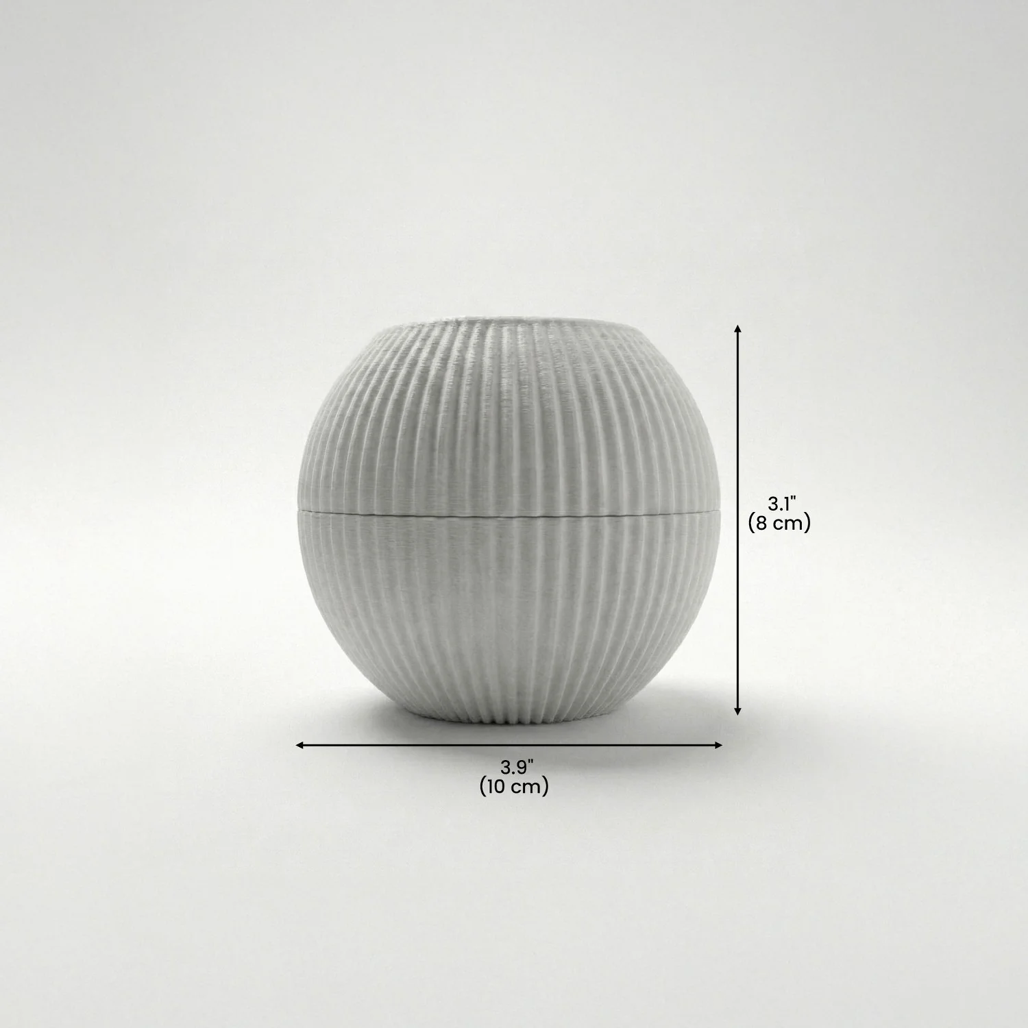 Modern Minimalist 2-Piece Stone Incense Burner – Closable Geometric Mabkhara - Image 9
