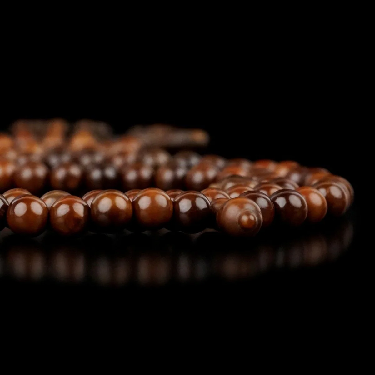 Muslim Prayer Beads - Kuka Wood Beads Islamic Rosary - Image 4
