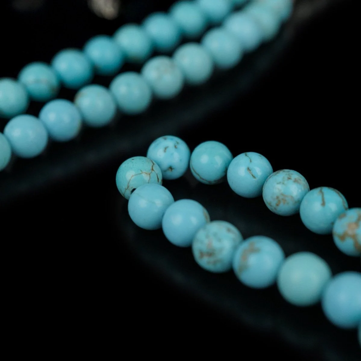 Muslim Prayer Beads - Oriental Turquoise Natural Stone Beads - Image 4