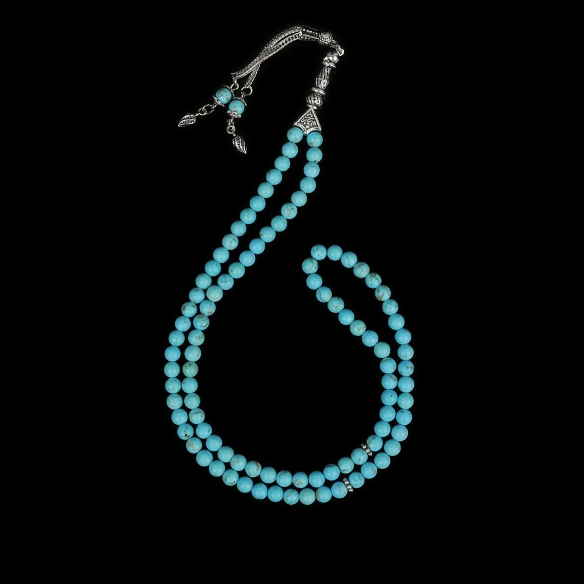 Muslim Prayer Beads - Oriental Turquoise Natural Stone Beads - Image 5