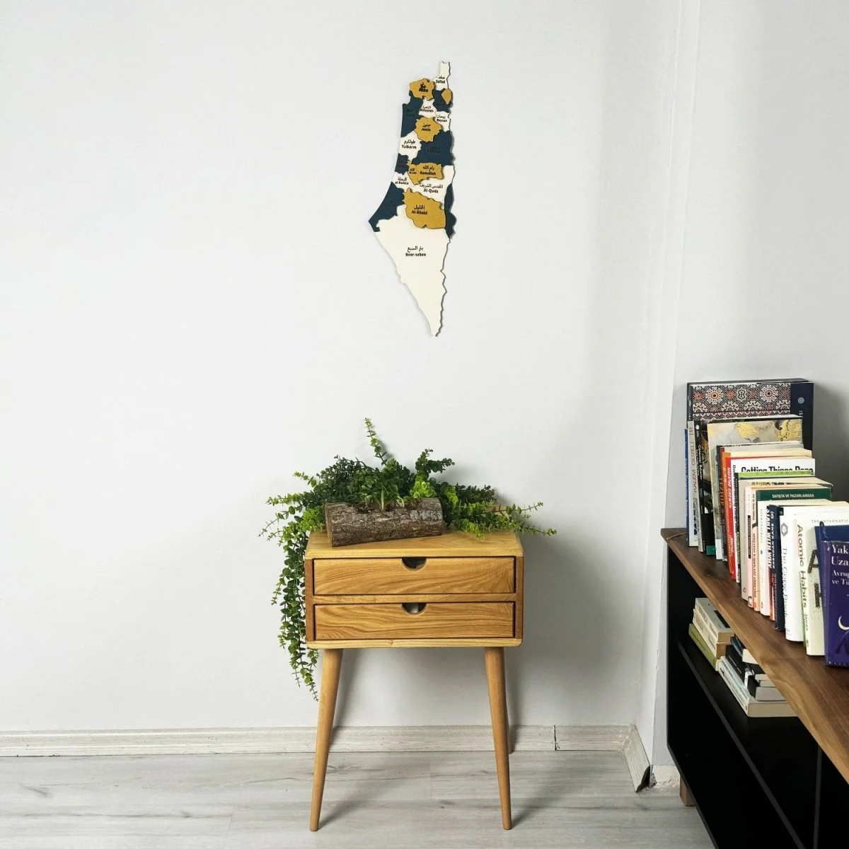 Palestine Map Wall Art, Wood Wall Decor - Gift for Palestinian Friend - Image 8