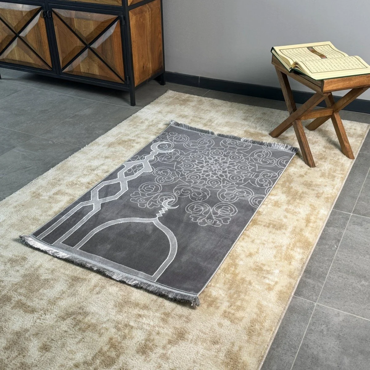 Muslim Gift Prayer Mat - Islamic Pattern Options - Image 17