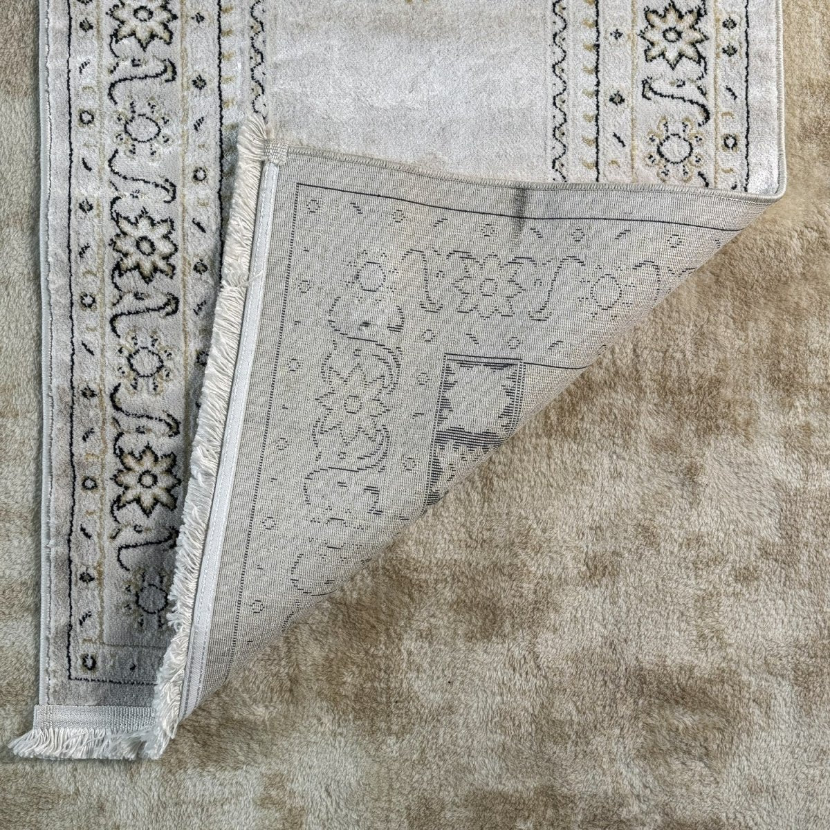 Prayer Rug - Muslim Gift (Cream) - Image 4
