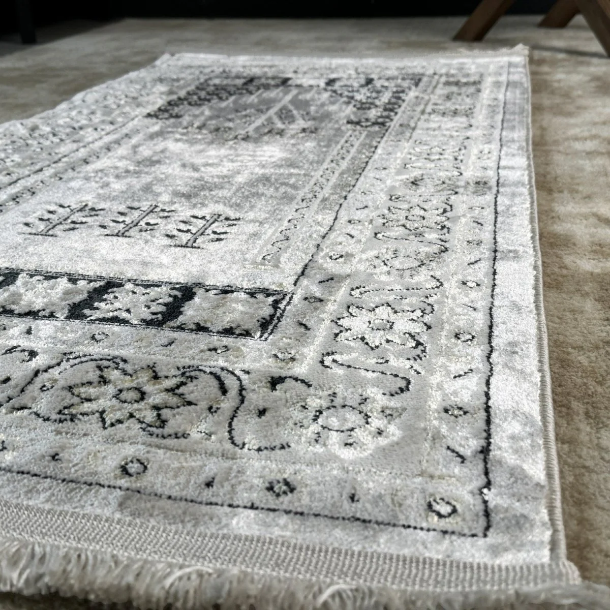 Prayer Rug - Muslim Gift (Cream) - Image 7