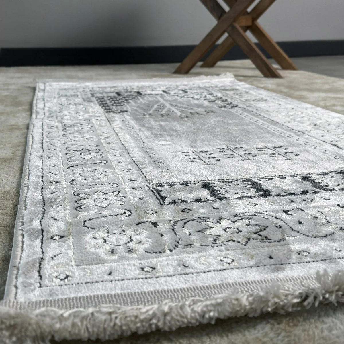 Prayer Rug - Muslim Gift (Cream) - Image 8