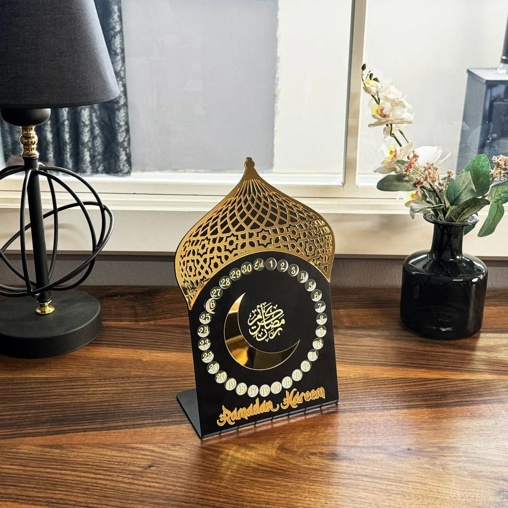 Ramadan Calendar with Magnet - Metal Islamic Table Decor | Muslim Gift - Image 7