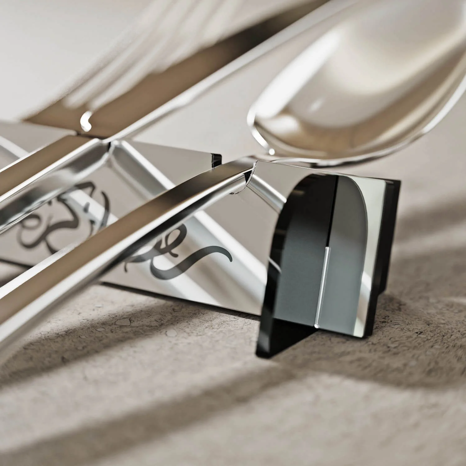 Ramadan Kareem Acrylic Cutlery Holder – Mirror Finish Iftar Table Decor - Image 14