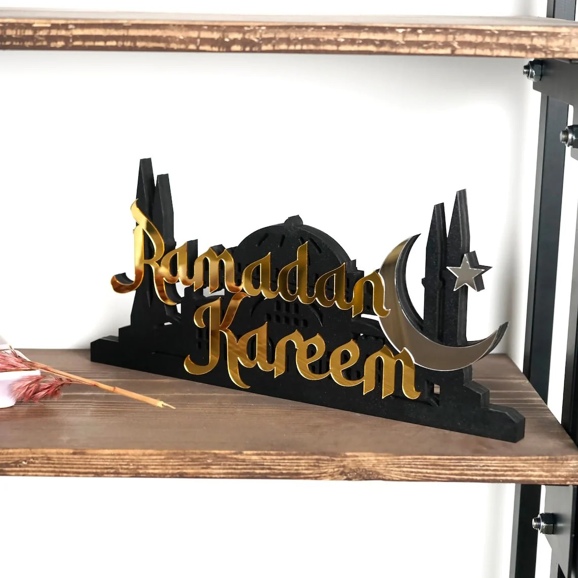 Ramadan Kareem Eid Decoration Islamic Gift Table Decor - Image 2