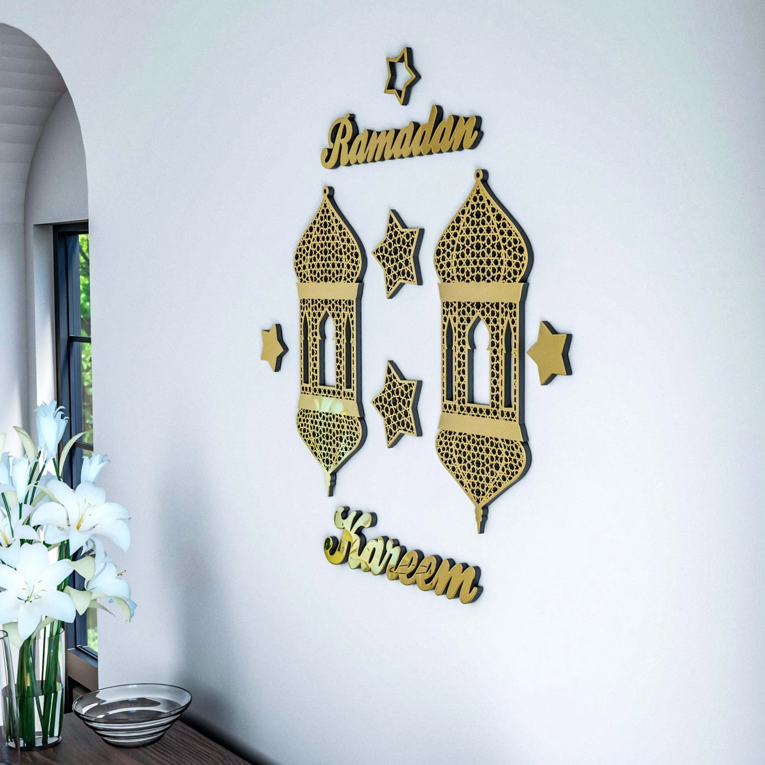 Ramadan Kareem - Islamic Wall Art | Muslim Gift Wooden Decor - Image 11