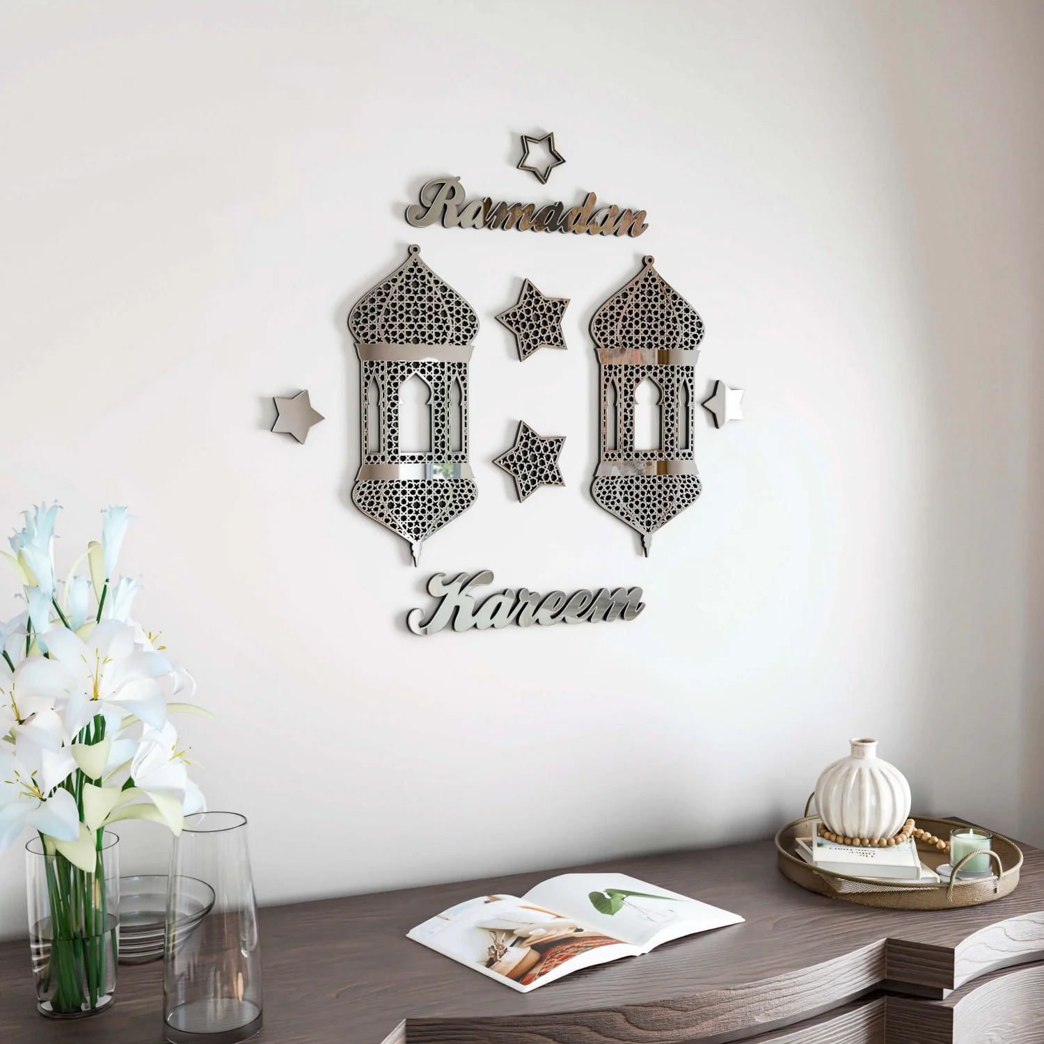 Ramadan Kareem - Islamic Wall Art | Muslim Gift Wooden Decor - Image 13