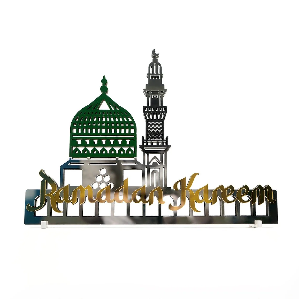 Ramadan Kareem Masjid-An Nabawi Wooden Islamic Gift Table Decor - Image 8