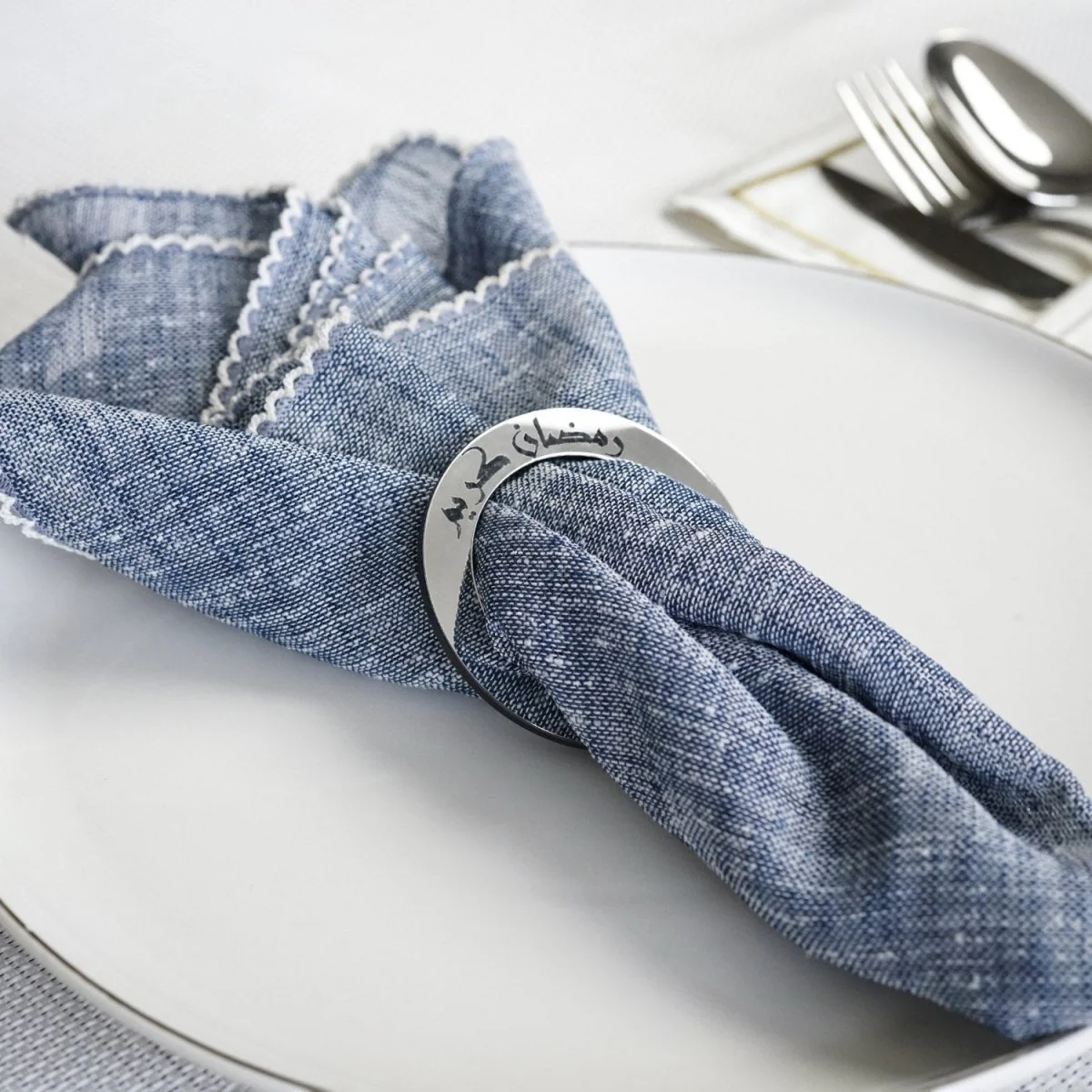 Islamic Napkin Holder - Ramadan Kareem | Circular Arabic Calligraphy - Muslim Table Decor - Image 13