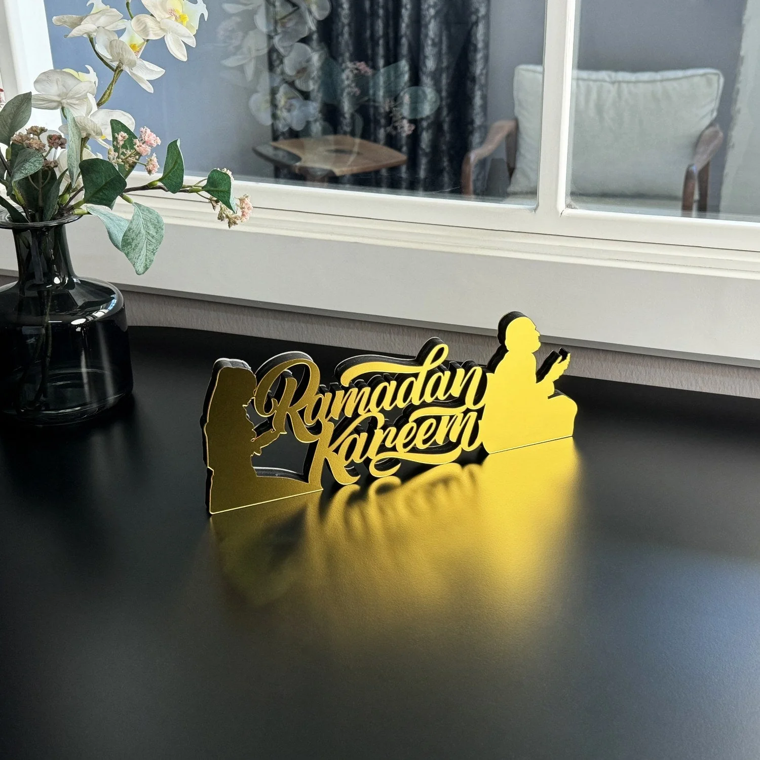 Ramadan Kareem Islamic Tabletop Decor - Prayers Detail - Image 5