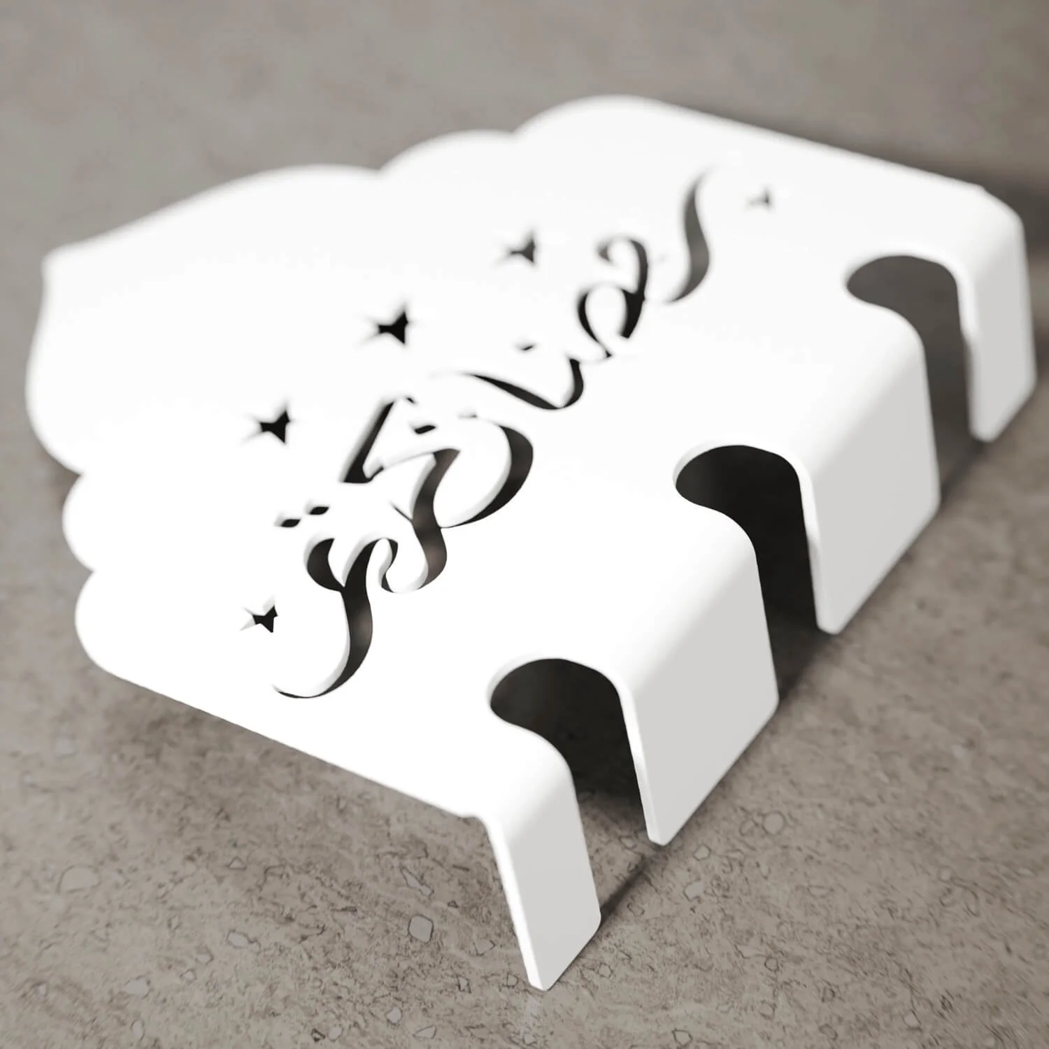 Ramadan Kareem Metal Cutlery Holder – Islamic Iftar Table Decor - Image 15