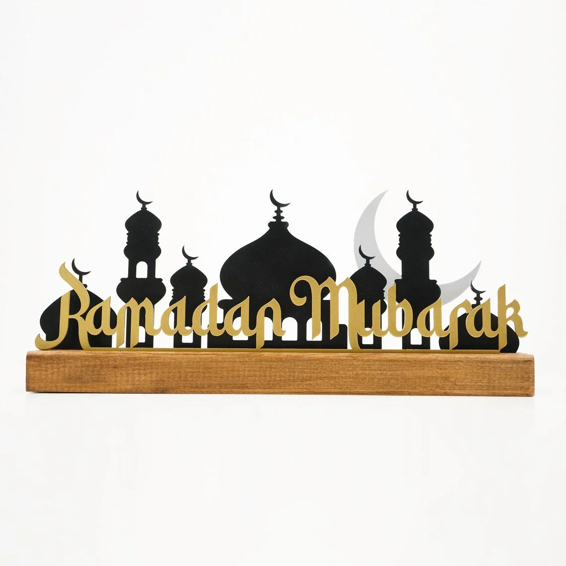 Ramadan Mubarak - Hagia Sophia & Mosque Design Table Art | Islamic Gift - Image 4