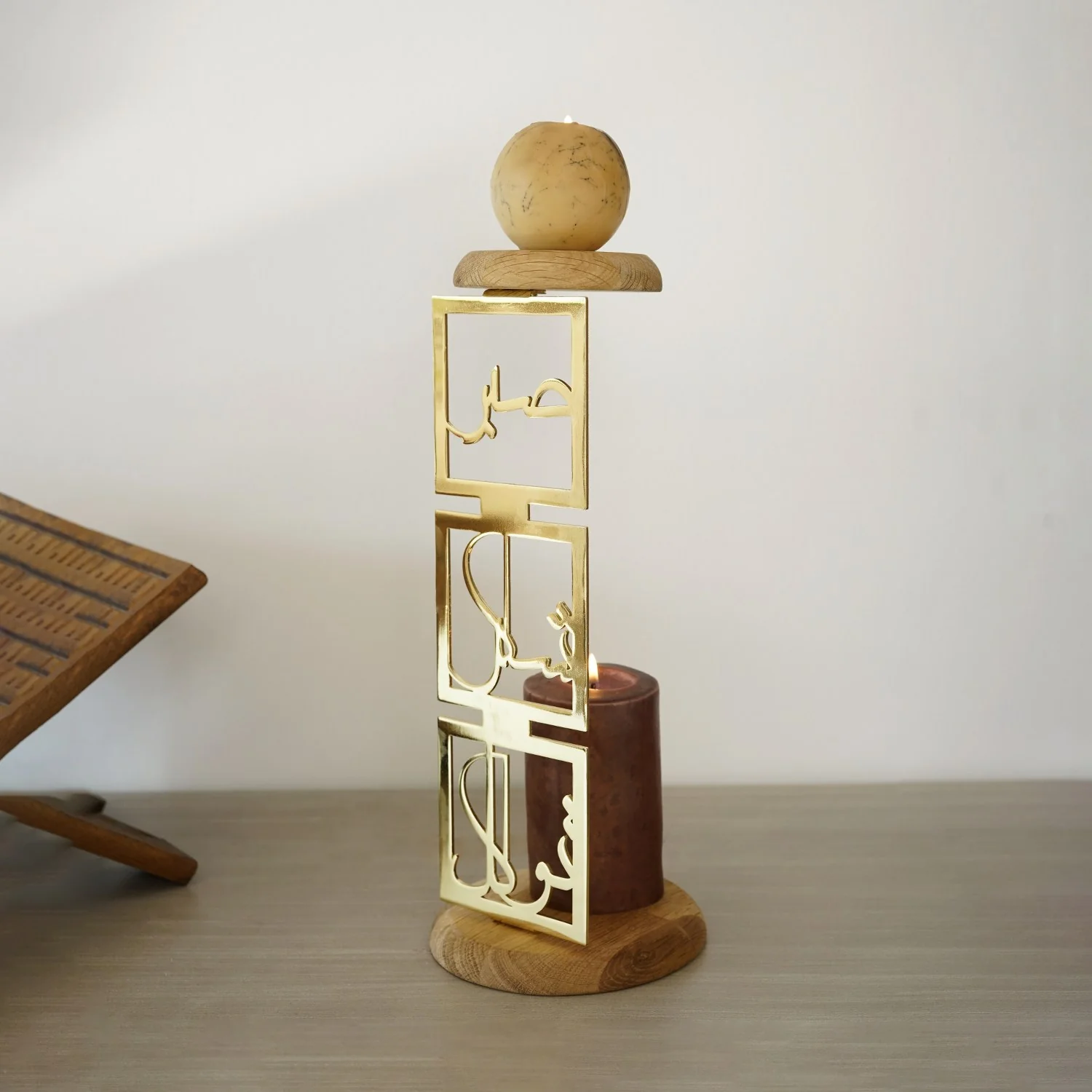 Sabr Shukr Tawakkul Islamic Candleholder Decor for Muslim Homes - Image 12