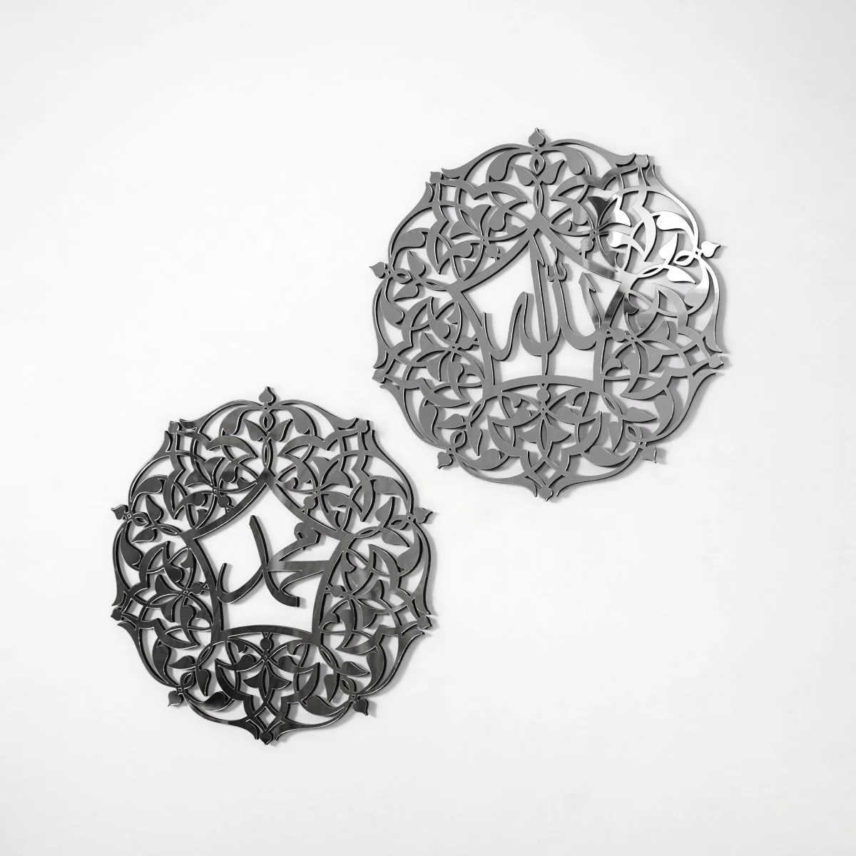 Set of Allah (SWT) and Mohammad (PBUH) Wooden Islamic Wall Art - Image 14