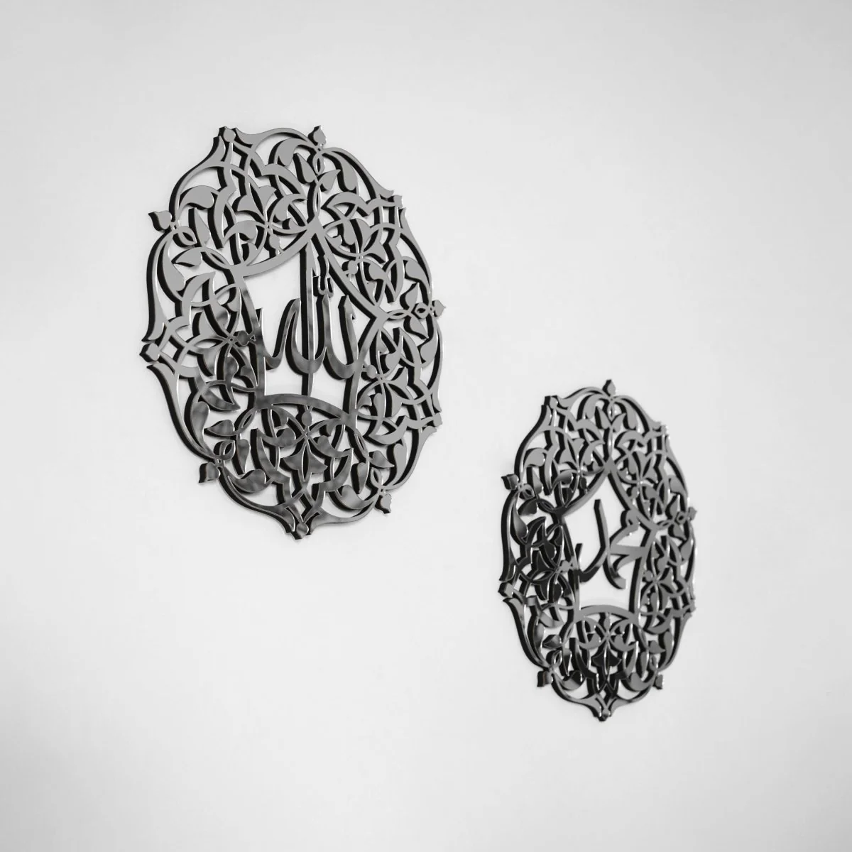 Set of Allah (SWT) and Mohammad (PBUH) Wooden Islamic Wall Art - Image 20