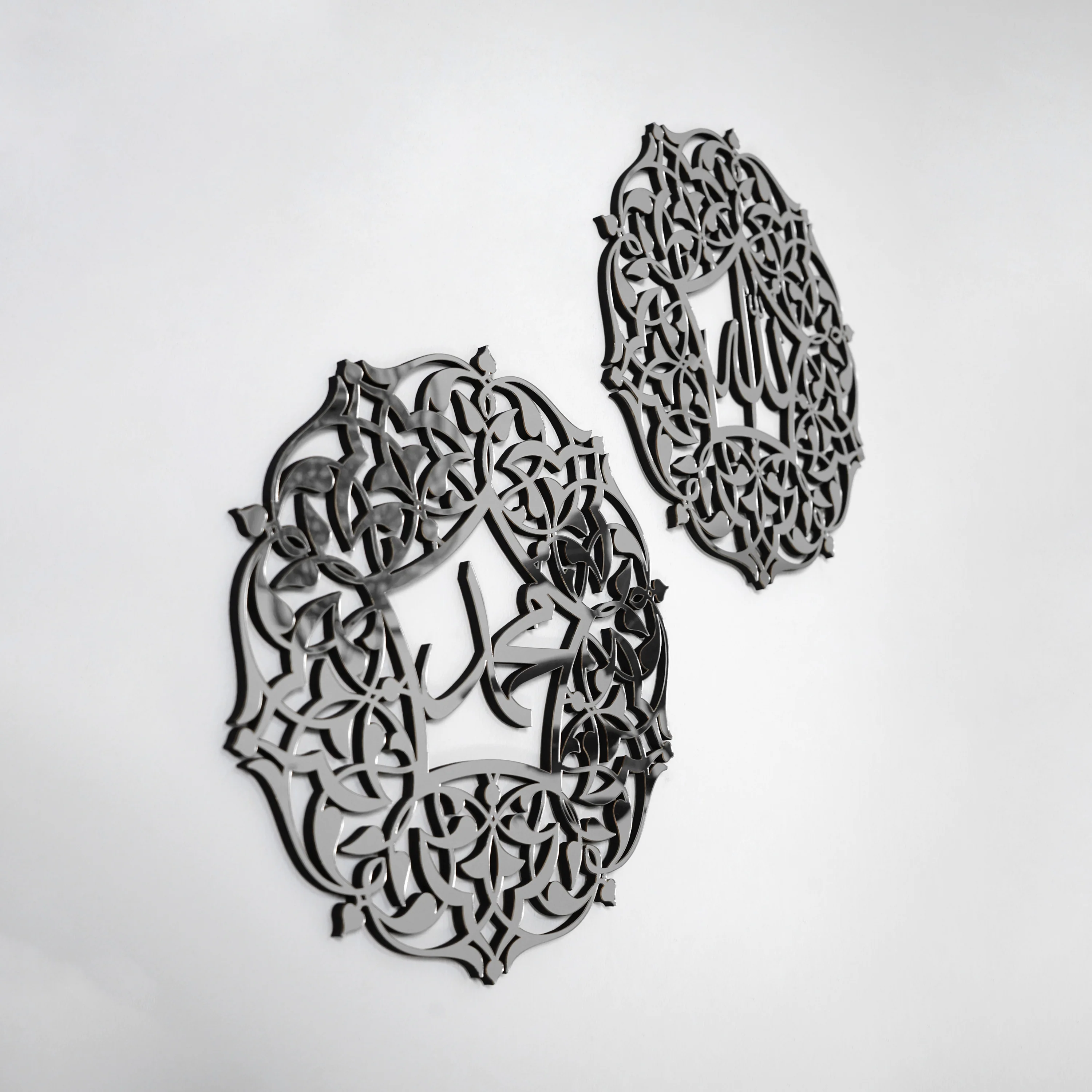 Set of Allah (SWT) and Mohammad (PBUH) Wooden Islamic Wall Art - Image 22