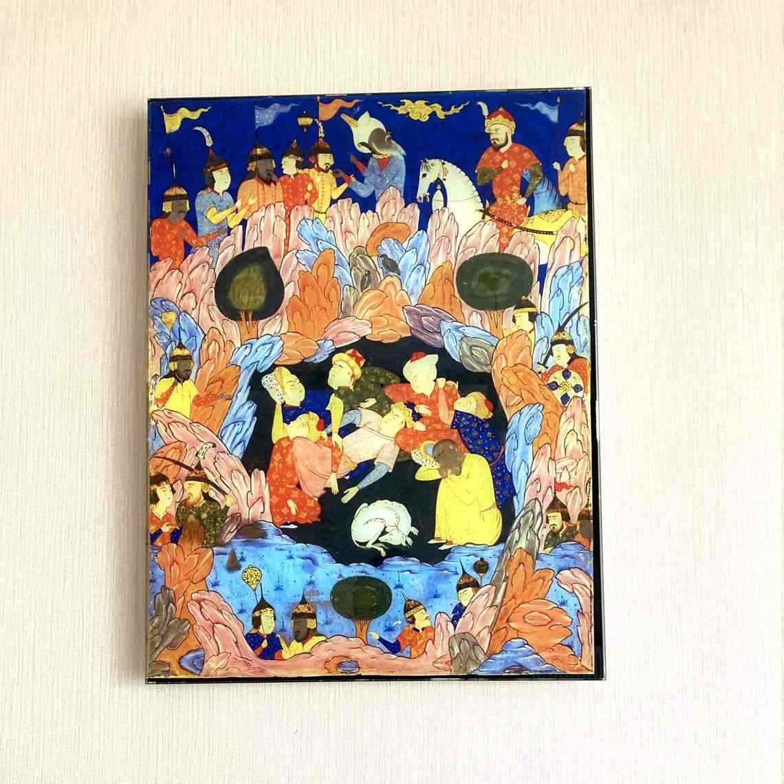Seven Sleepers - Islamic Wall Art | Multicolor Print on Tempered Glass - Image 2