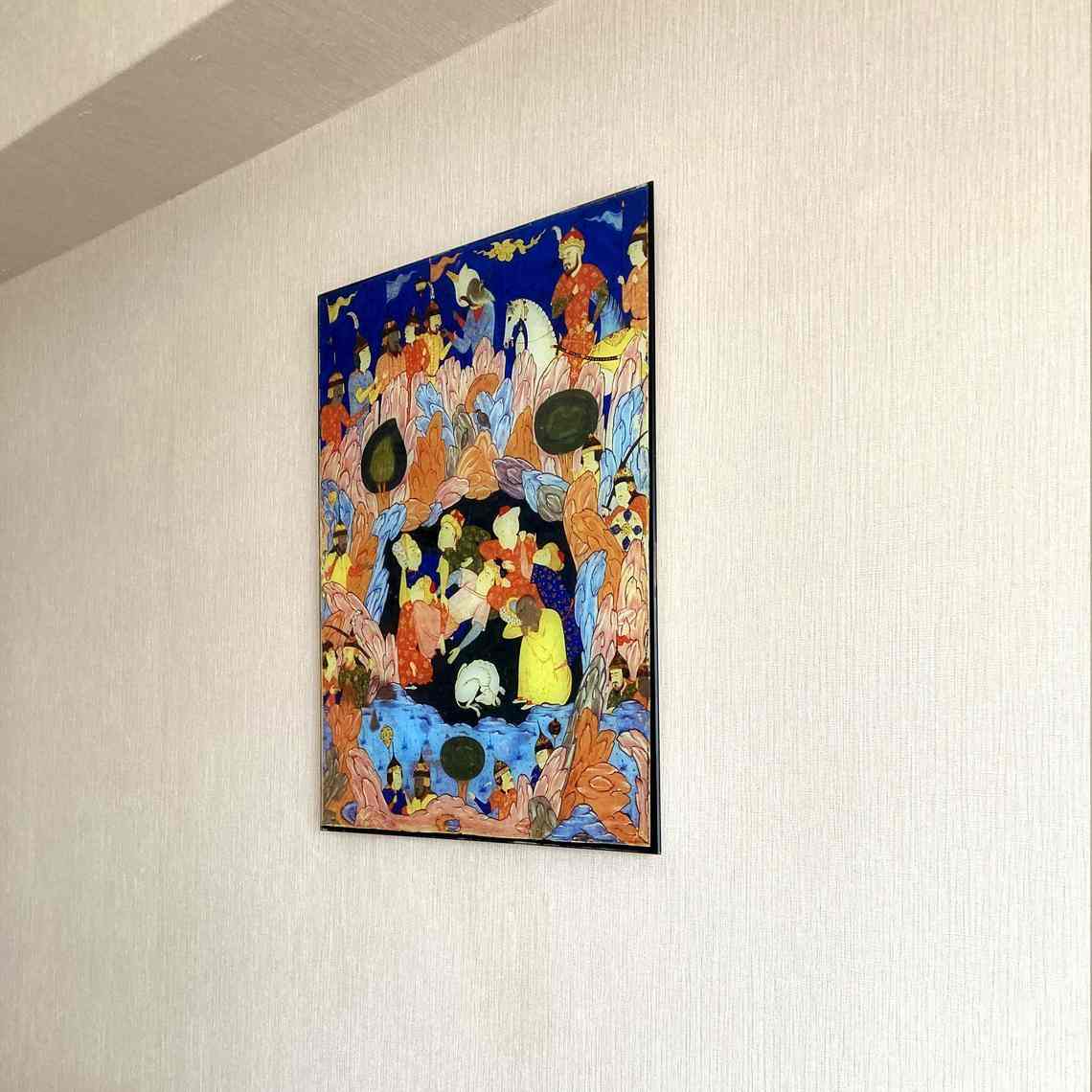 Seven Sleepers - Islamic Wall Art | Multicolor Print on Tempered Glass - Image 4