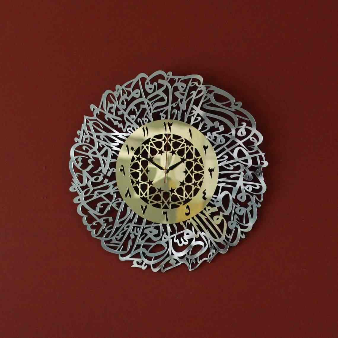 Surah Al Asr Wooden Clock | Arabic Calligraphy - Islamic Wall Art - Image 11