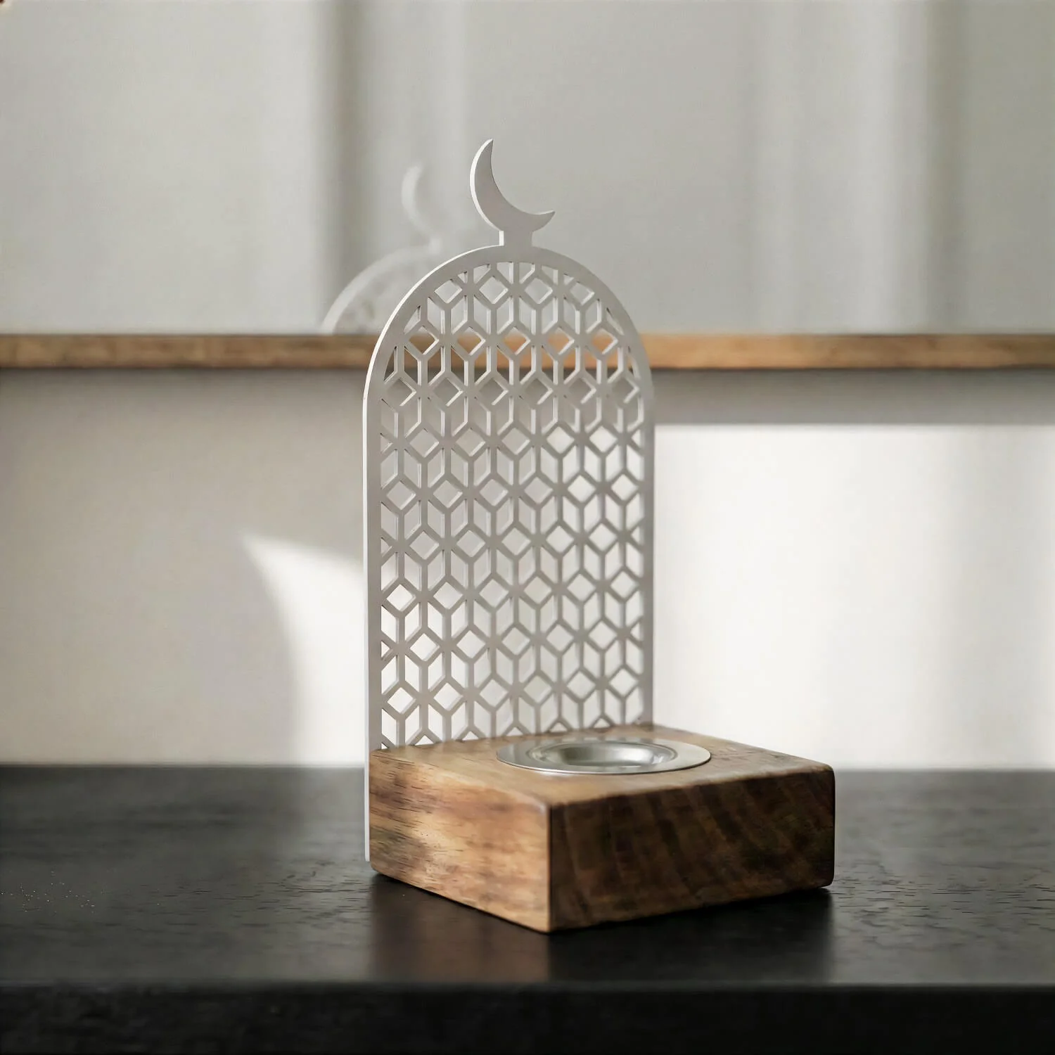 Modern Wooden Base Mabkhara – Bakhoor Incense Burner - Image 15