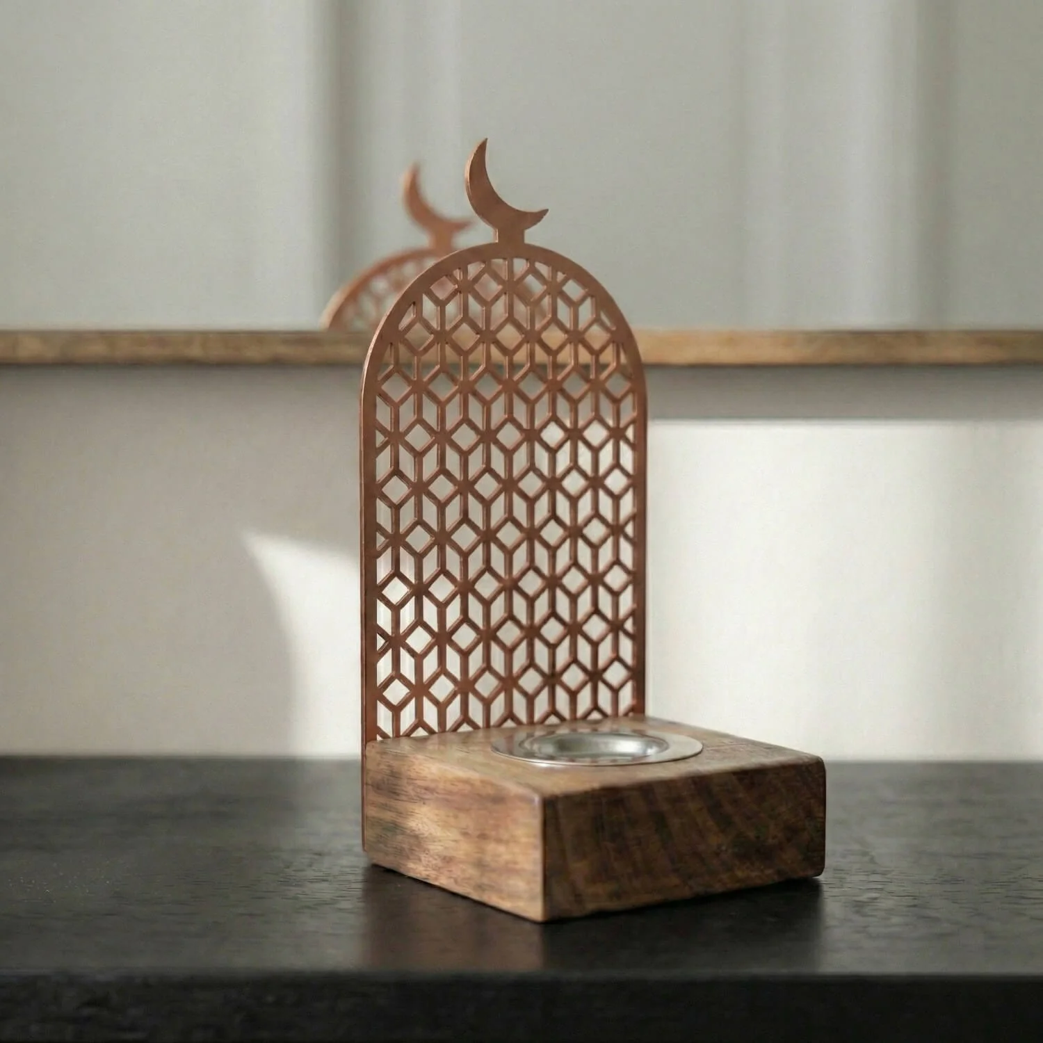Modern Wooden Base Mabkhara – Bakhoor Incense Burner - Image 23