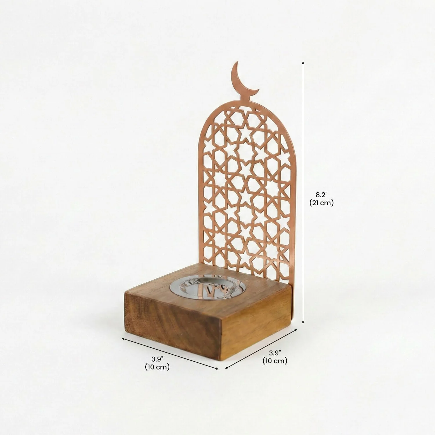 Tower Style Bakhoor Burner – Vertical Metal & Wood Mabkhara - Image 27