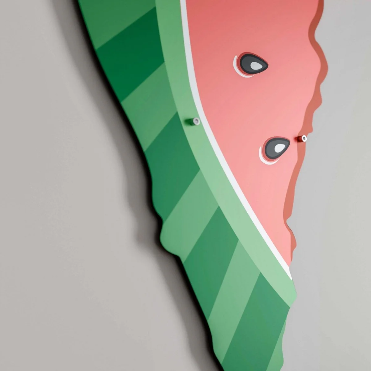 Watermelon Symbol of Palestinian Resistance - Palestinian Wall Map - Image 5