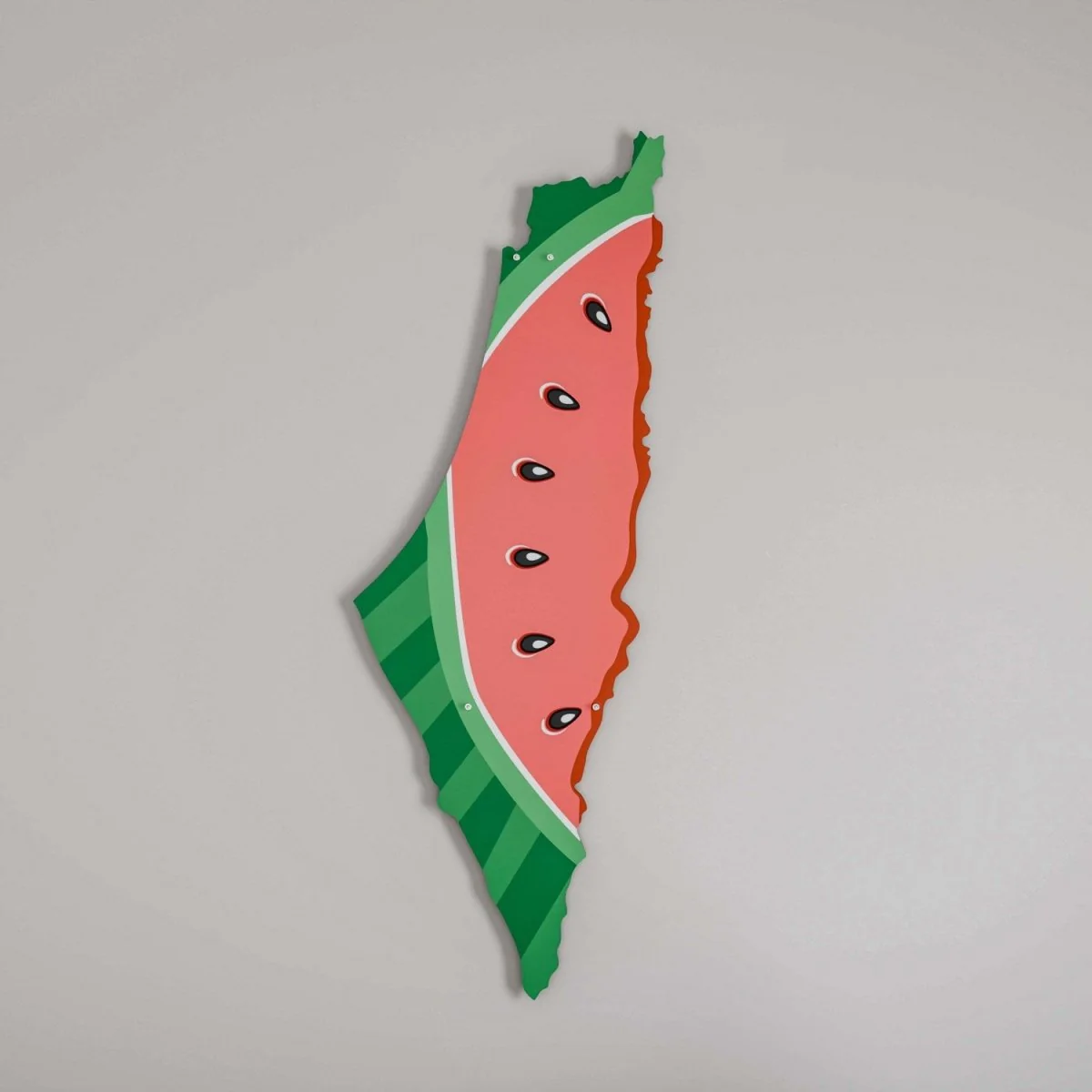 Watermelon Symbol of Palestinian Resistance - Palestinian Wall Map - Image 6