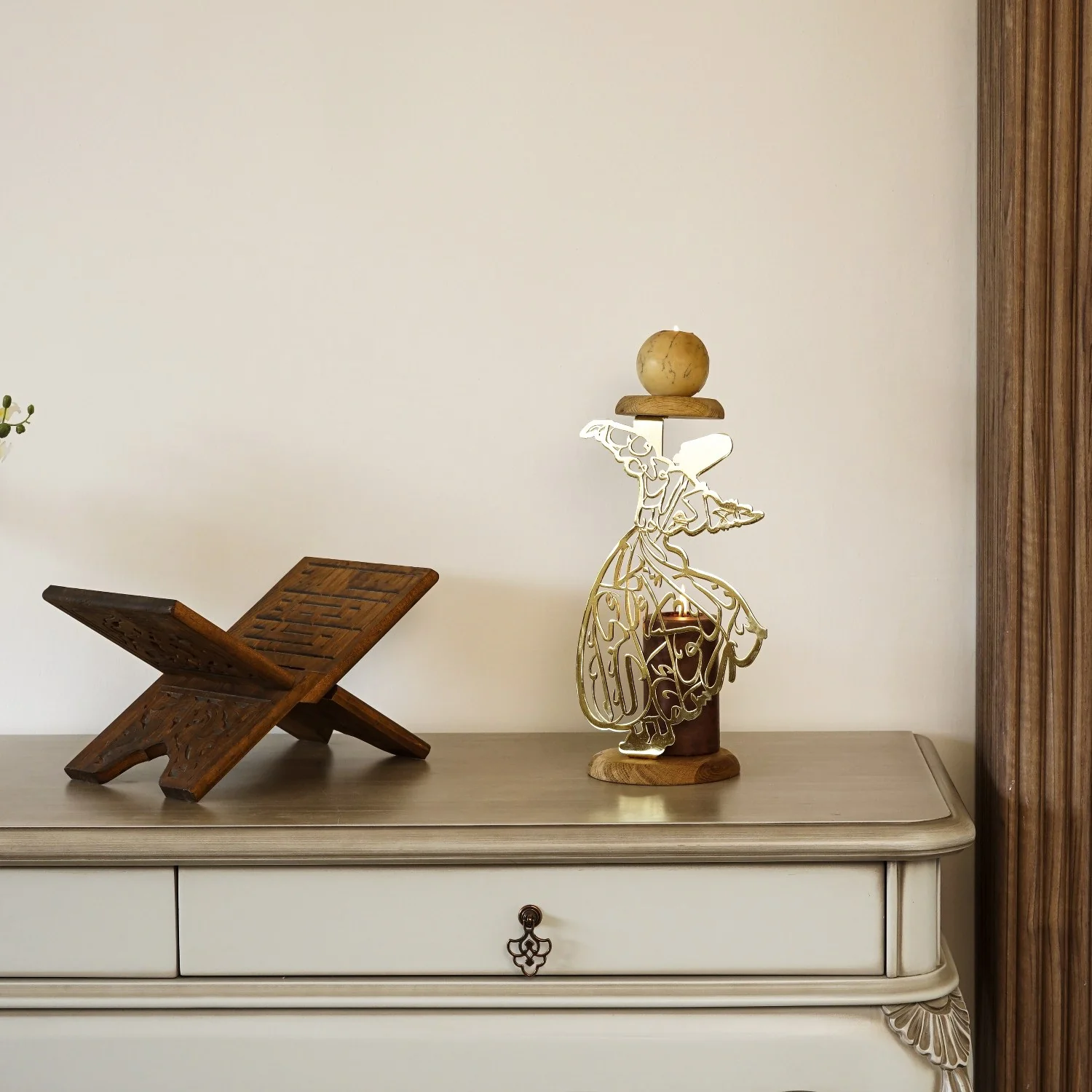 Whirling Dervish Islamic Candle Holder: Perfect Gift for Art Lovers - Image 6