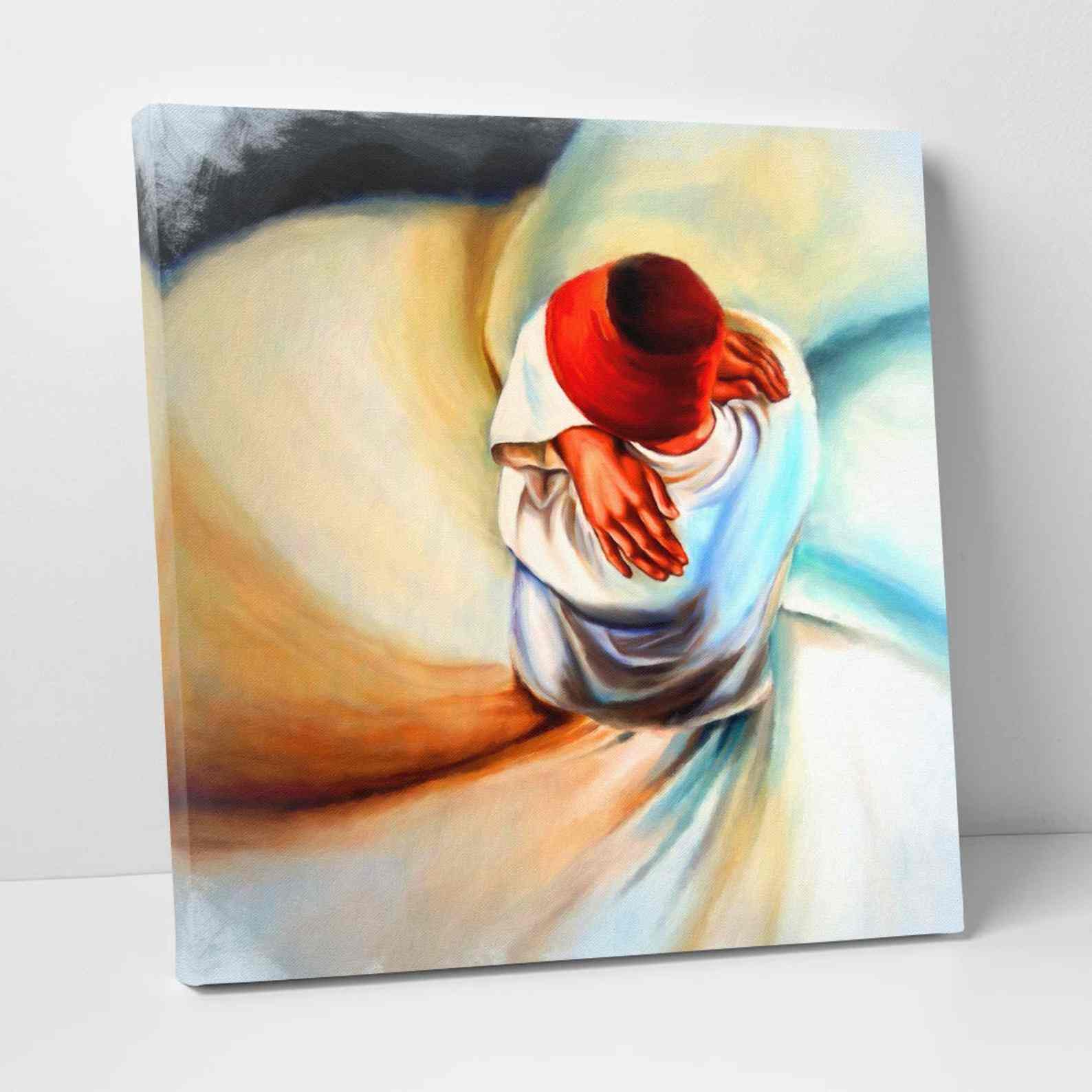 Whirling Dervish - Islamic Modern Gift, Canvas Printing - Image 3
