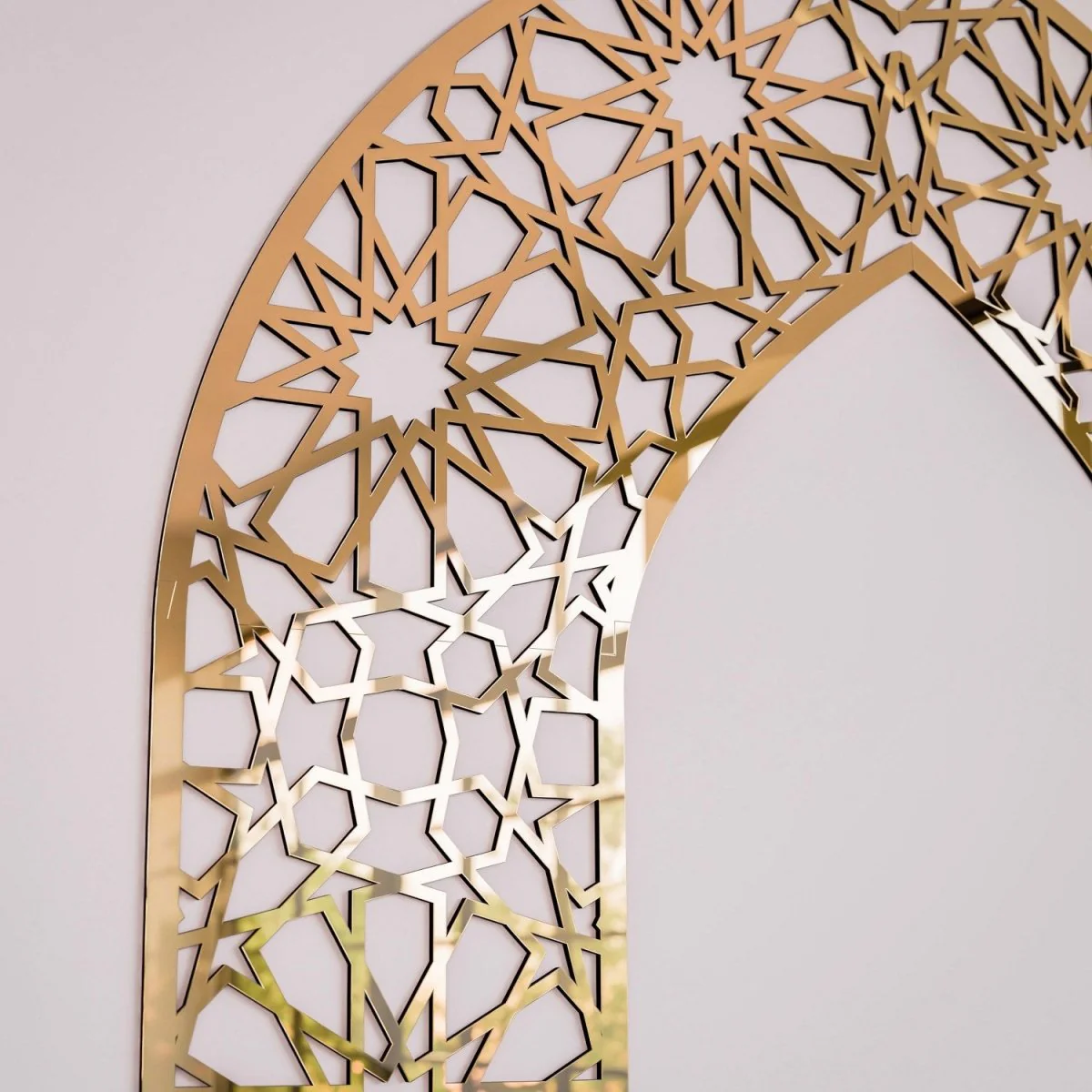 Wooden Mihrab for Your Prayer Room - Islamic Wall Art | 12-Pointed Star - Image 11