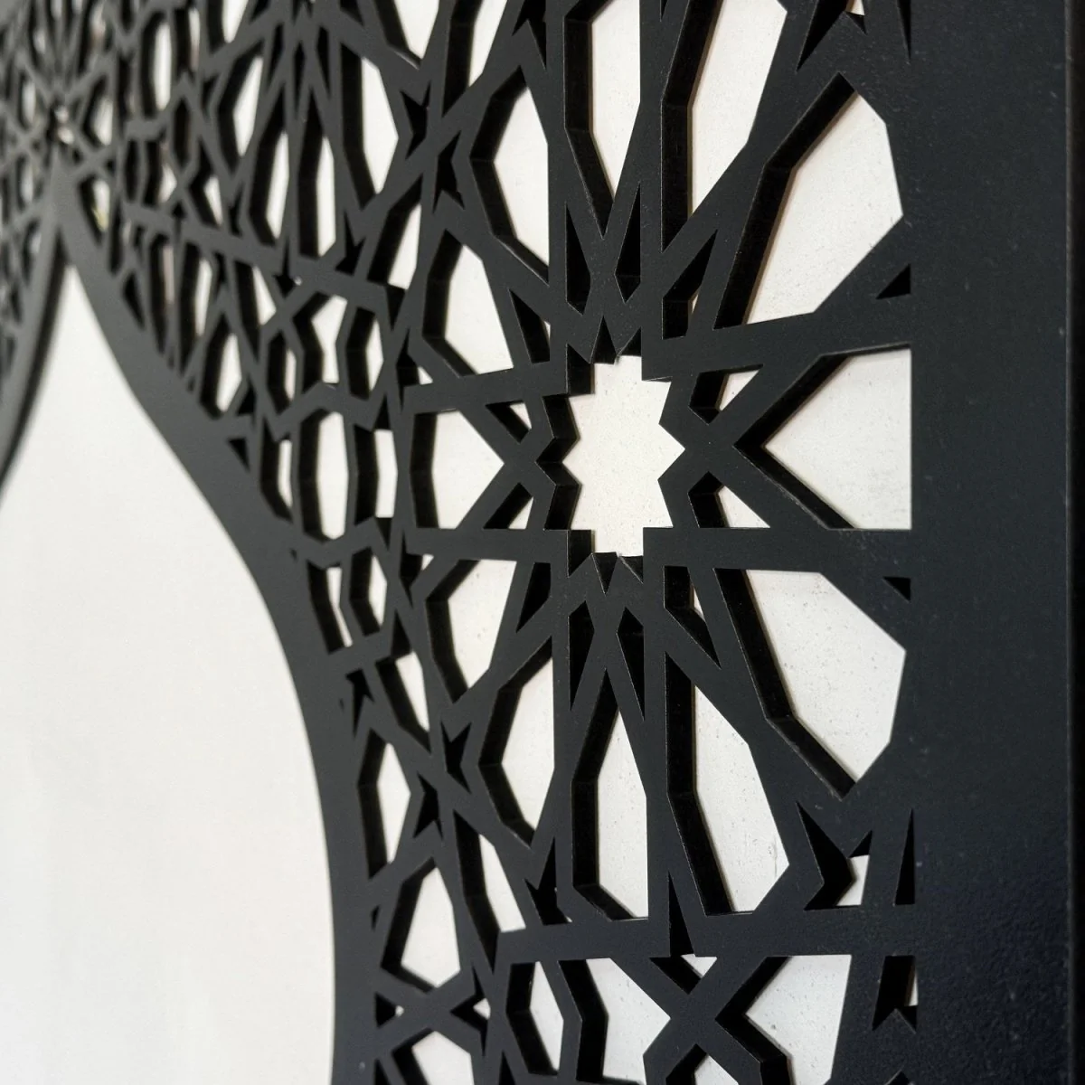 Wooden Mihrab - Islamic Home Masjid Decor | with Allah & Muhammad Decors - Image 8