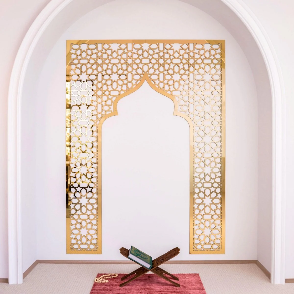 Mihrap Decor for Prayer Corners | Elegant & Timeless Design, Islamic Wall Art