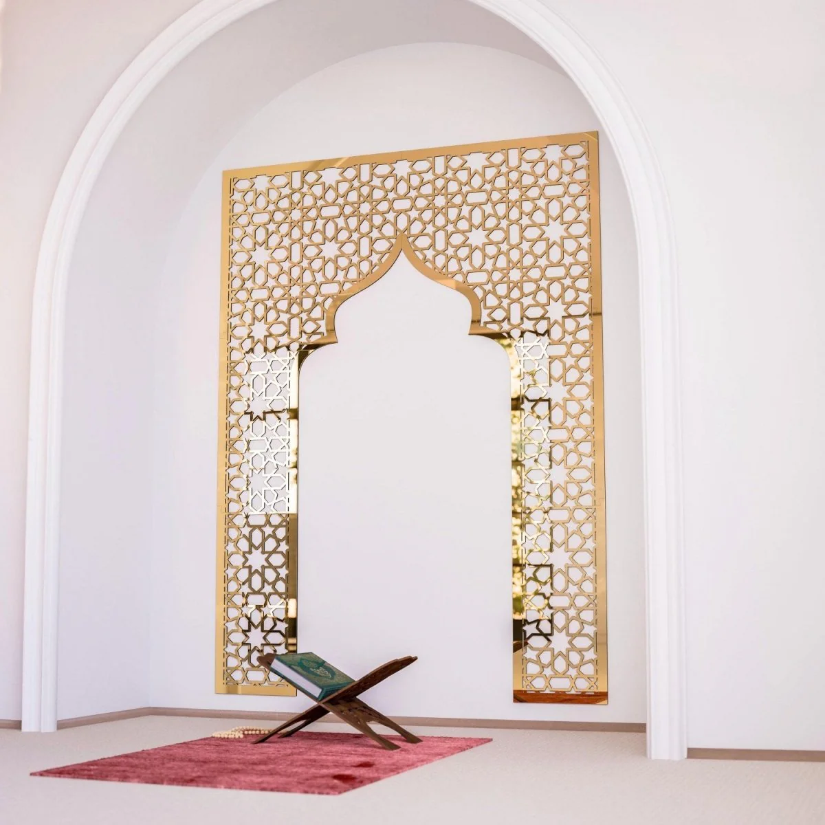 Mihrap Decor for Prayer Corners | Elegant & Timeless Design, Islamic Wall Art - Image 18