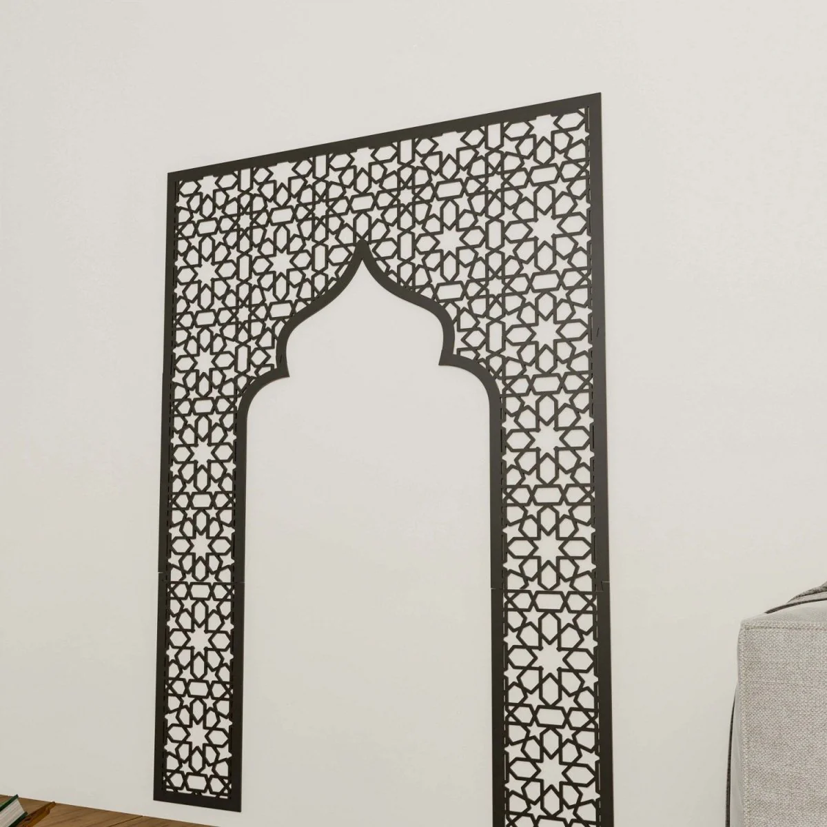 Mihrap Decor for Prayer Corners | Elegant & Timeless Design, Islamic Wall Art - Image 7
